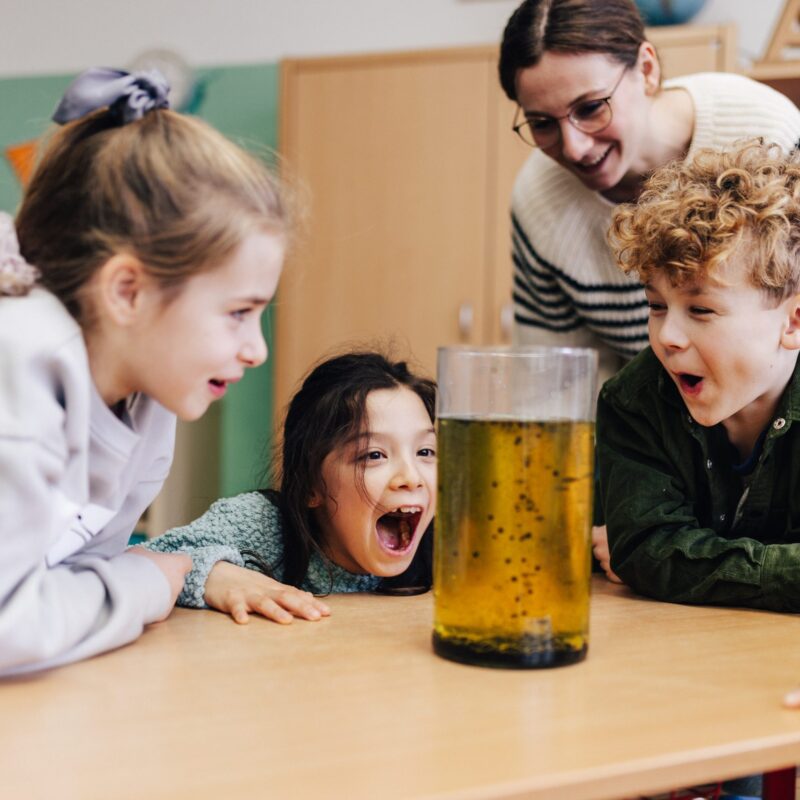Kinder beim Forschen